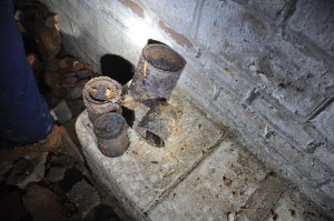 Objectes trobats a l'interior del refugi